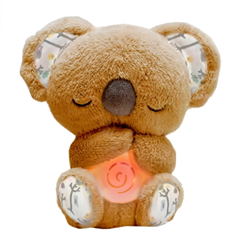 Fall Asleep Faster in Minutes with This Breathing Koala Sleep Companion.
